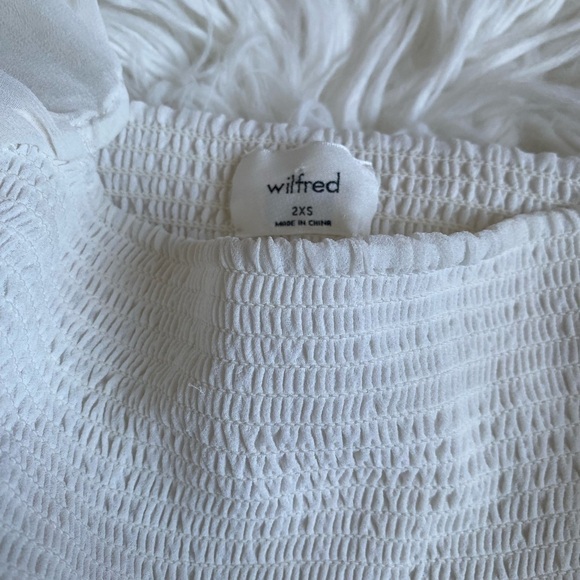 Aritzia Wilfred Tempest Mini Dress in Light Birch - Picture 5 of 15